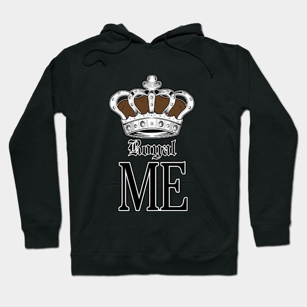 Royal Me - Brown Hoodie by adamzworld